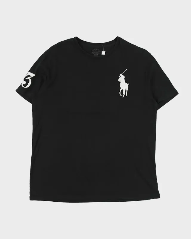 Vintage Polo Ralph Lauren Big Pony Heavyweight Single Stitch Crewneck T-Shirt - L made by Ralph Lauren