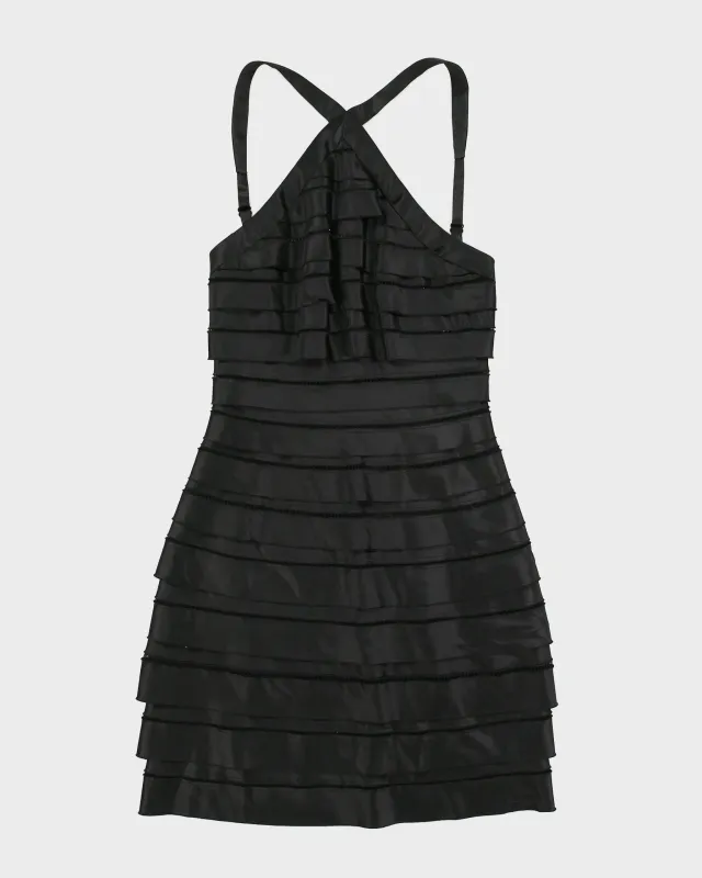 2010s BCBG Max Azria Layered Satin Dress - XS made by BCBGMaxAzria