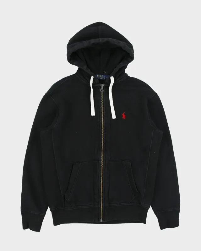 Vintage Polo Ralph Lauren Heavyweight Fleece Lined Classic Zip-Up Hoodie - S made by Ralph Lauren