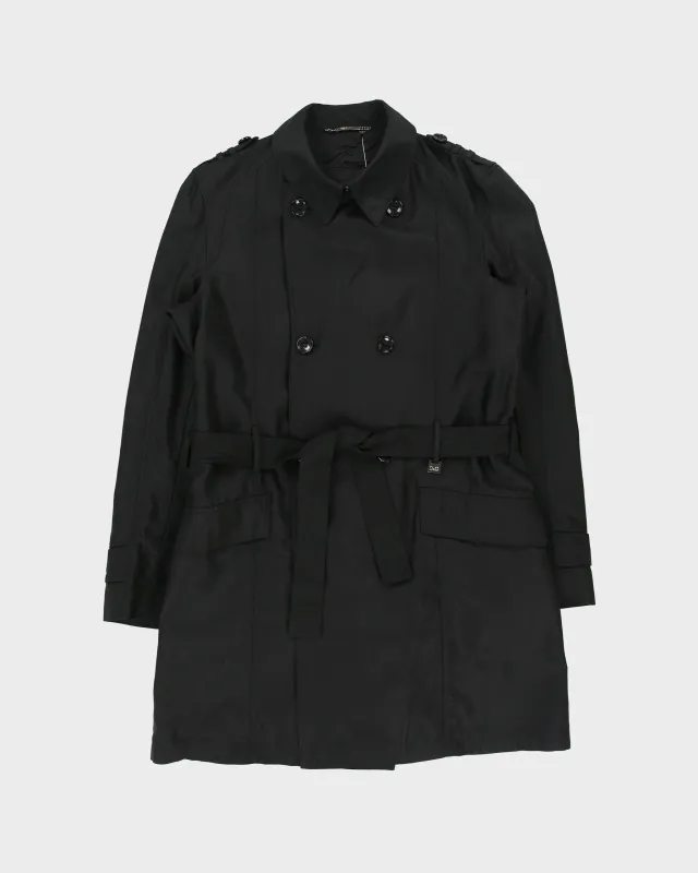 Vintage Y2K 00s D&G Dolce & Gabbana Shell Canvas Double Breasted Trench Coat - L made by Dolce & Gabanna