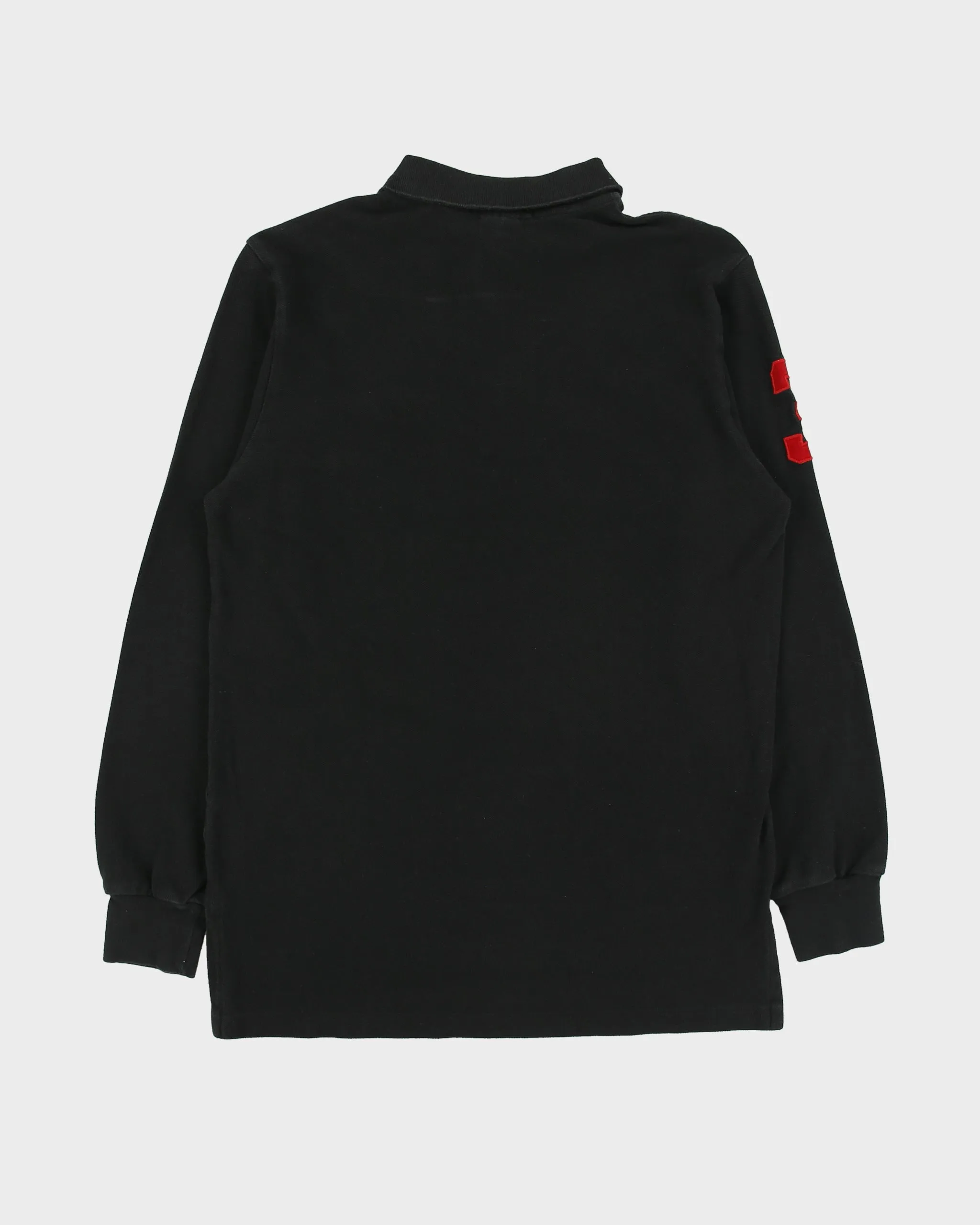 Vintage Y2K 00s Polo Ralph Lauren Big Pony Custom Fit Long Sleeve Polo Shirt - M sold by Rokit product image thumbnail 2