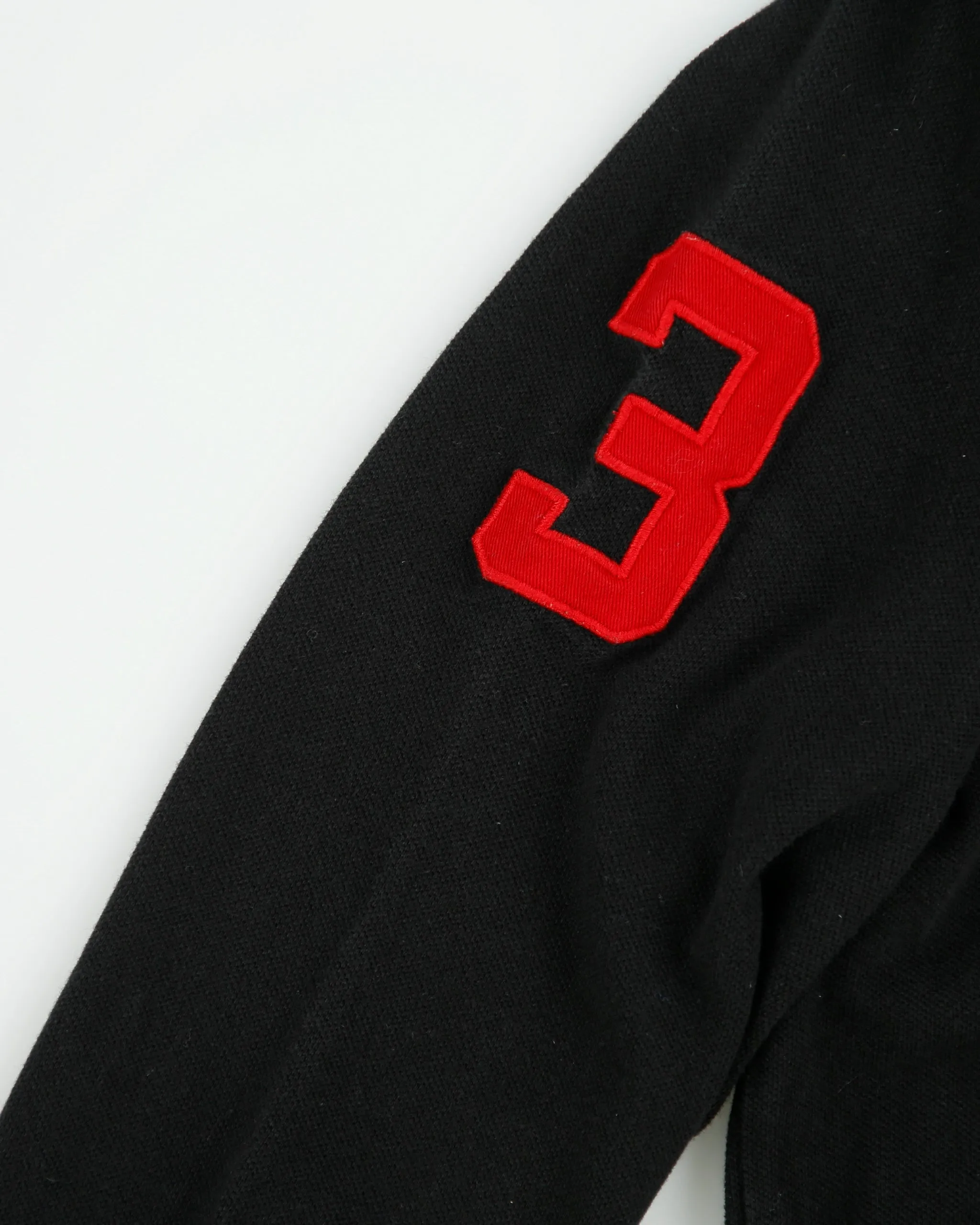 Vintage Y2K 00s Polo Ralph Lauren Big Pony Custom Fit Long Sleeve Polo Shirt - M sold by Rokit product image thumbnail 5