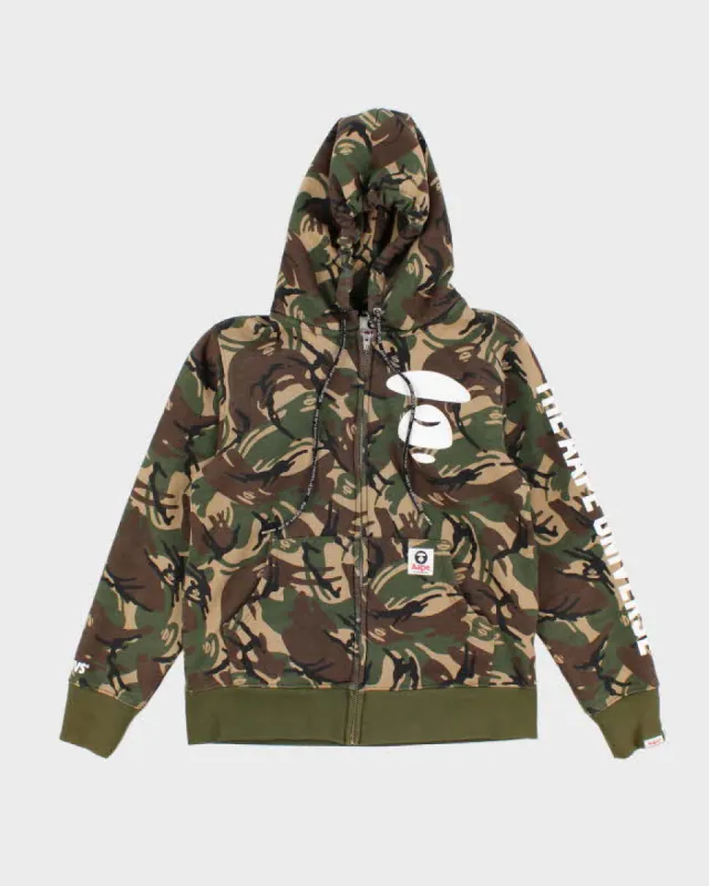 Woman's Camo AAPE Utility Style zip Up  Hoodie - M sold by Rokit