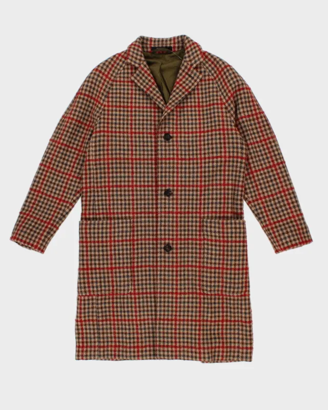 Tod Snyder Mens Houndstooth Plaid Coat - XS sold by Rokit