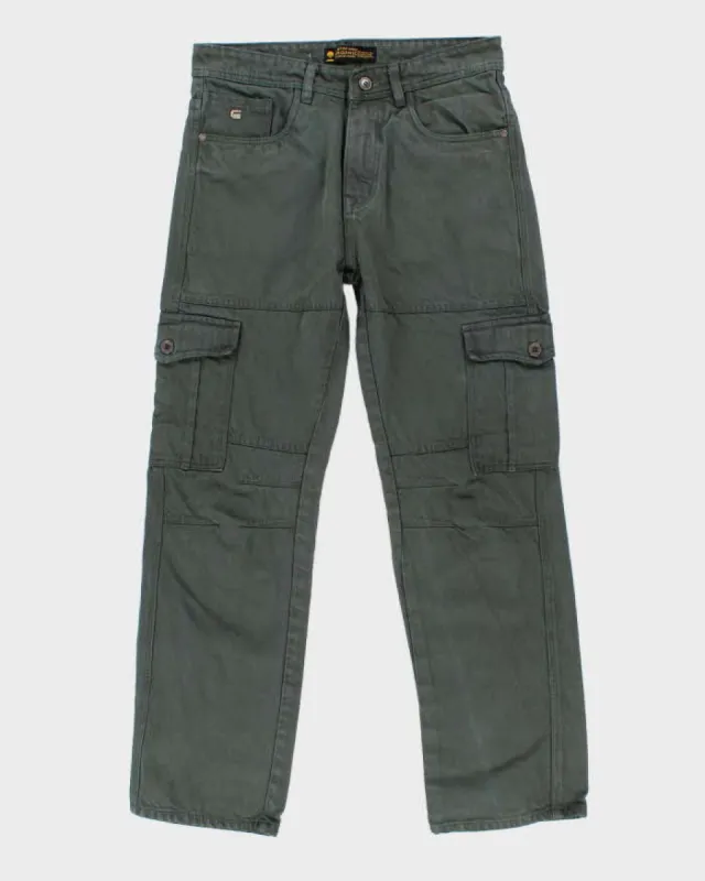 Mens Green G-Star Cargo Trousers - 32 sold by Rokit