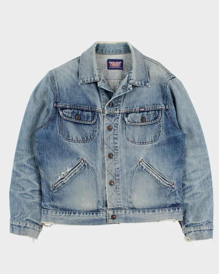 Vintage Men's GWG Distressed Denim Jacket - M sold by Rokit