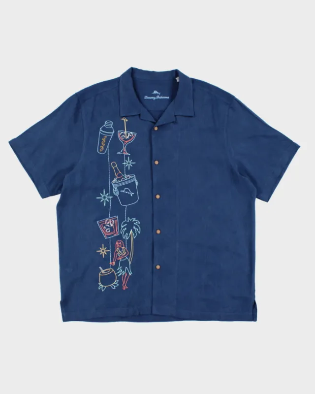 Tommy Bahama Silk Shirt - XL sold by Rokit