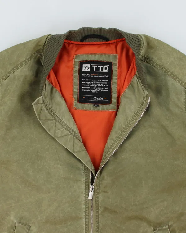 Tom Taylor Khaki Bomber - L sold by Rokit product image thumbnail 3