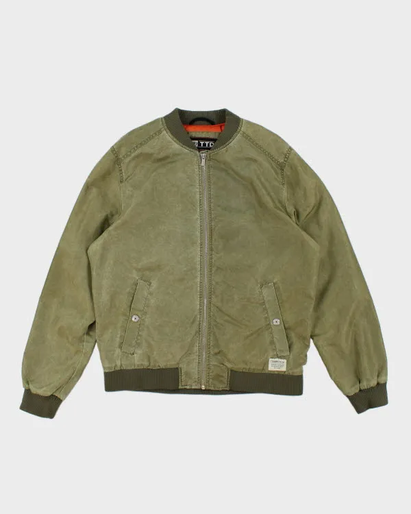 Tom Taylor Khaki Bomber - L sold by Rokit