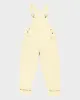 Vintage 90s Moda International Yellow Denim Dungarees - S sold by Rokit