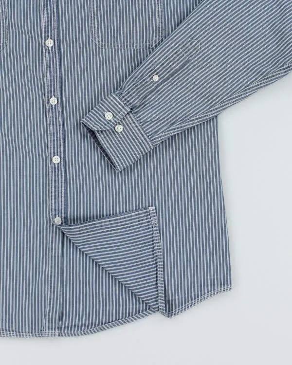 Y2k 00s Espirit Stripe Shirt - L sold by Rokit product image thumbnail 4