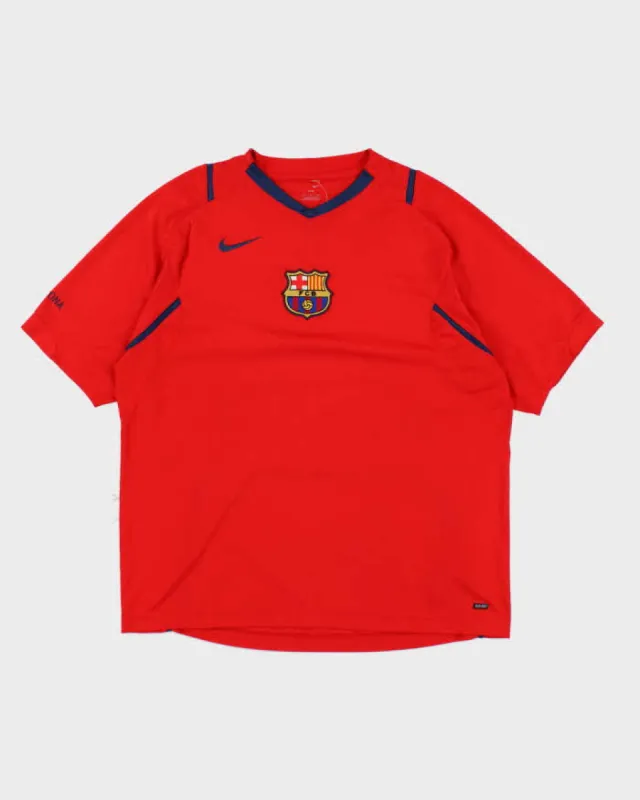 Vintage 2006-07 FC Barcelona Training Shirt - L sold by Rokit