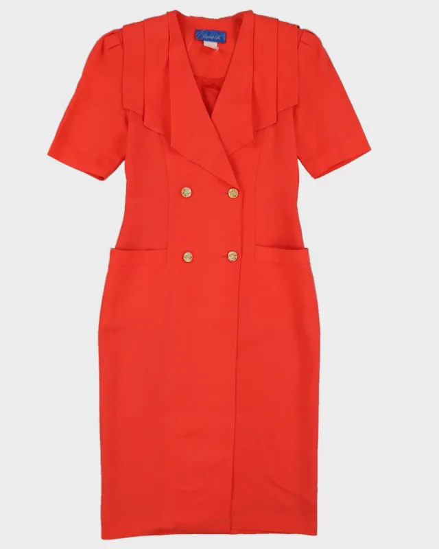 1980s Suit Dress - S sold by Rokit