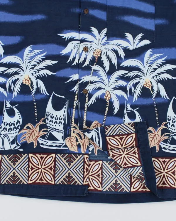 Vintage Steve & Barry's Hawaiian Shirt - L sold by Rokit product image thumbnail 4