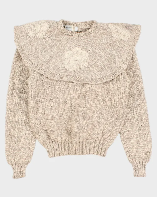Vintage Chunky Knit Jumper - M sold by Rokit