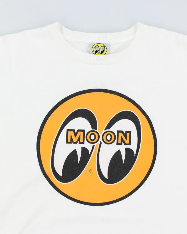 Vintage 90's Moon Face Graphic T-Shirt - L sold by Rokit product image thumbnail 3
