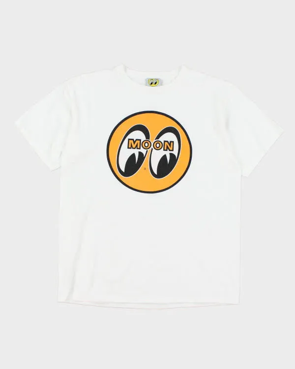 Vintage 90's Moon Face Graphic T-Shirt - L sold by Rokit
