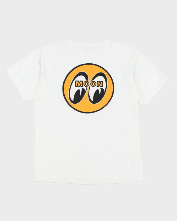 Vintage 90's Moon Face Graphic T-Shirt - L sold by Rokit product image thumbnail 2