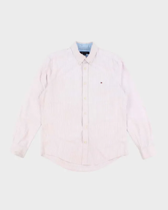 00s Tommy Hilfiger Striped Shirt - M sold by Rokit