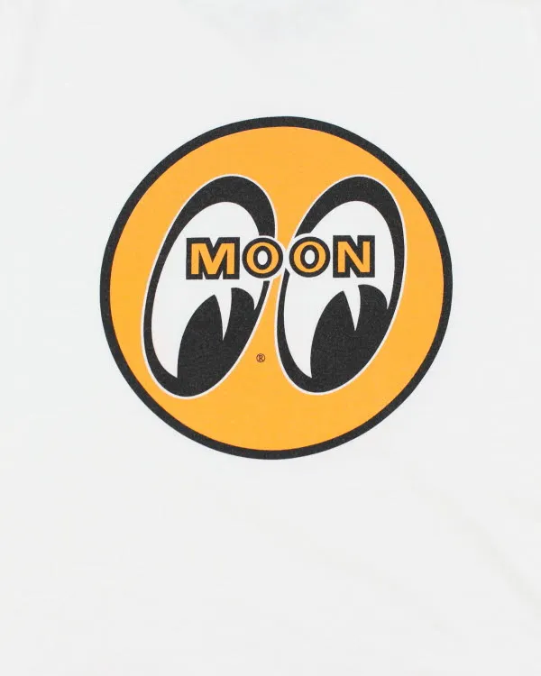 Vintage 90's Moon Face Graphic T-Shirt - L sold by Rokit product image thumbnail 4