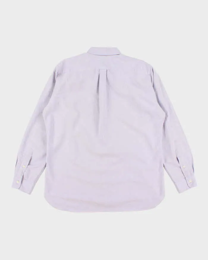 Vintage 90s Ralph Lauren Purple Shirt - L sold by Rokit product image thumbnail 2
