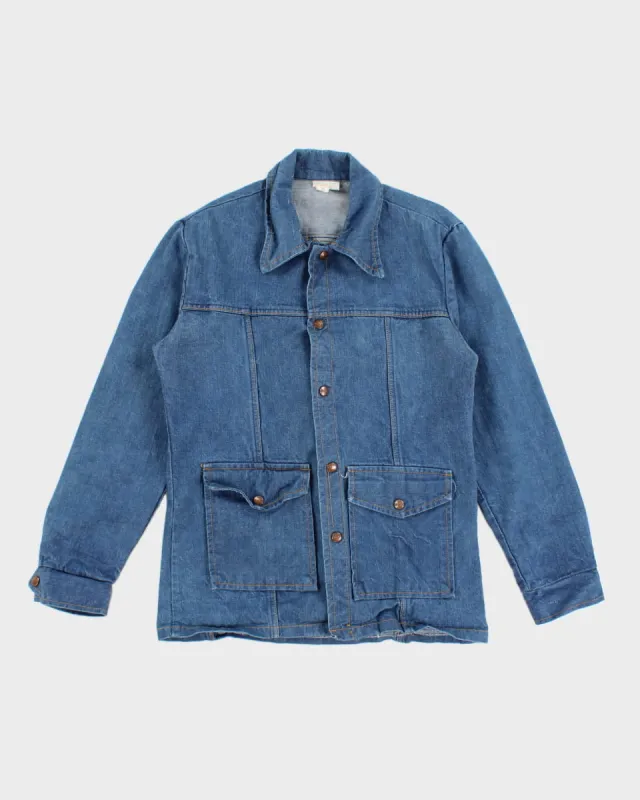 Vintage 70's Women's Longer Denim Jacket - S sold by Rokit