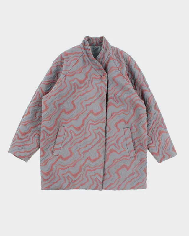 Vintage Women's Patterned Coat - M sold by Rokit