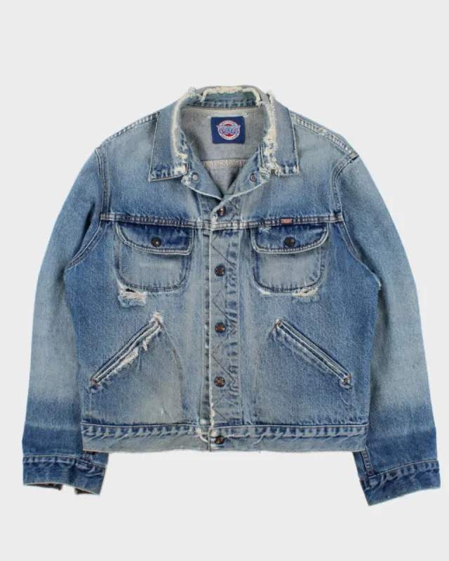 Vintage Men's  GWG Distressed Denim Jacket - M sold by Rokit