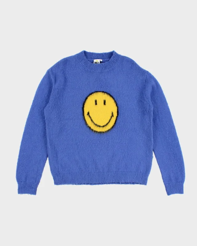 Smiley Knit Jumper - L sold by Rokit