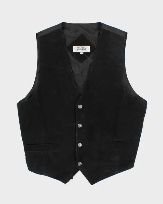 Vintage 80s/90s Randy River Suede Vest - M sold by Rokit