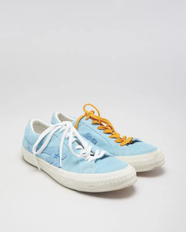Converse Gold Le Fleur Flower Trainers - UK 8.5 sold by Rokit