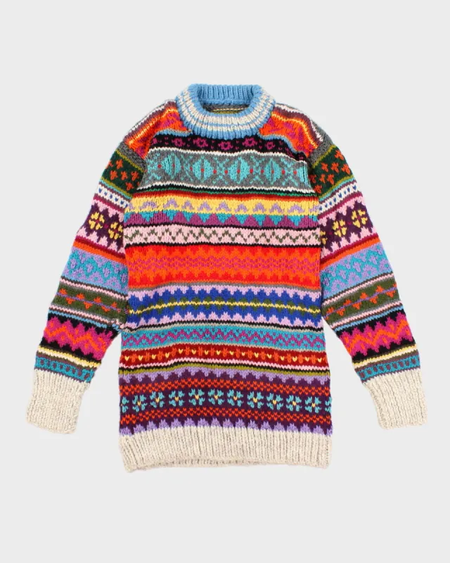 Handmade Gorgeous Oversized Jumper - M sold by Rokit