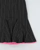 Y2k 00s Gloria Gaudette Pin Stripe Skirt - S sold by Rokit