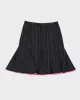 Y2k 00s Gloria Gaudette Pin Stripe Skirt - S sold by Rokit