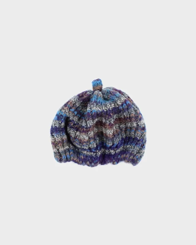 Vintage Wool Blend Beret sold by Rokit