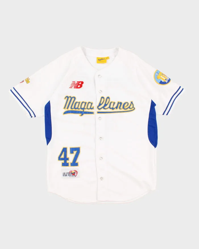Vintage New Balance Magallanes Baseball Jersey - S sold by Rokit