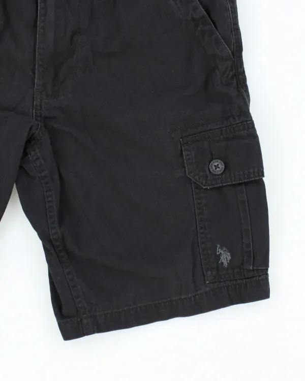U.S. Polo Assn. Black Cargo Shorts - W32 sold by Rokit product image thumbnail 4