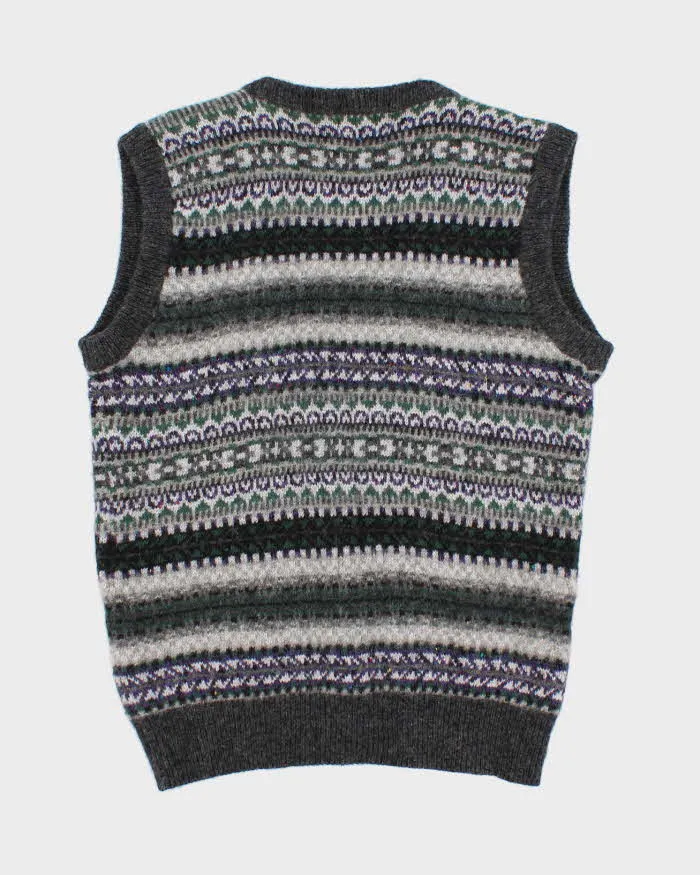 Vintage 90s Etchings Patterned Knit Jumper - M sold by Rokit product image thumbnail 2