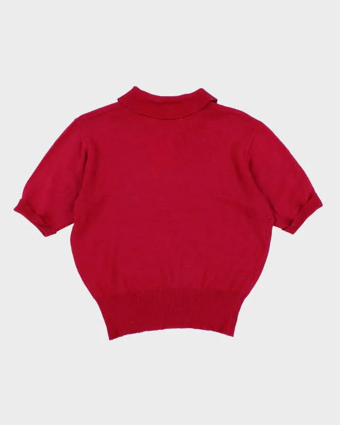 Vintage 50s Jantzen Kharafleece Short Sleeve Knit Tee - L sold by Rokit product image thumbnail 2