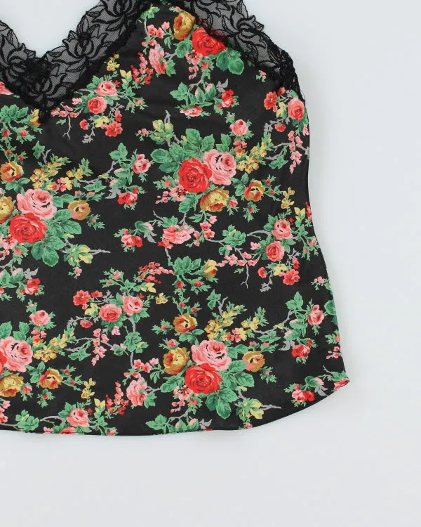 Vintage 80s Victoria's Secret Floral Cami - L sold by Rokit product image thumbnail 4