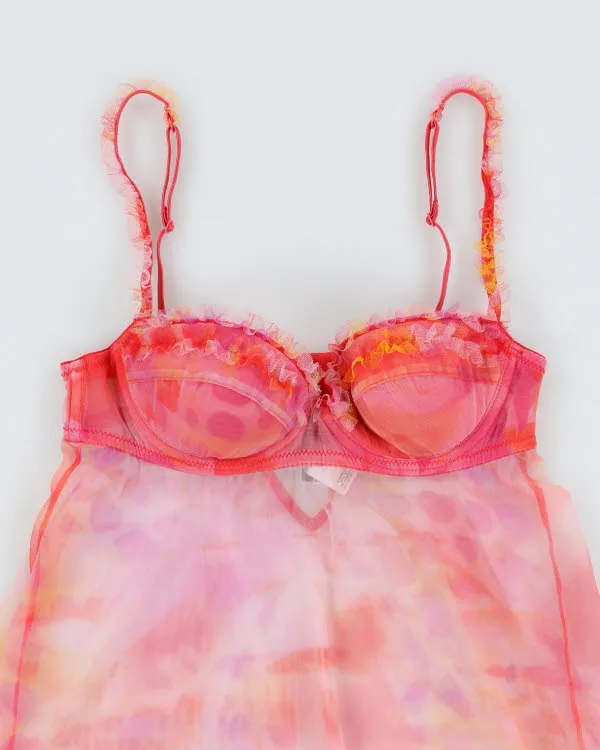 Y2k 00s La Senza Mesh Cami - XS sold by Rokit product image thumbnail 4