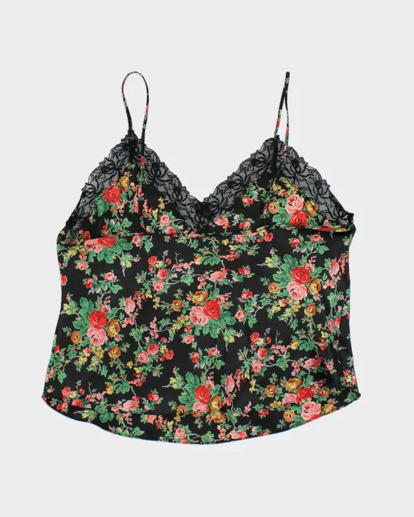 Vintage 80s Victoria's Secret Floral Cami - L sold by Rokit product image thumbnail 2