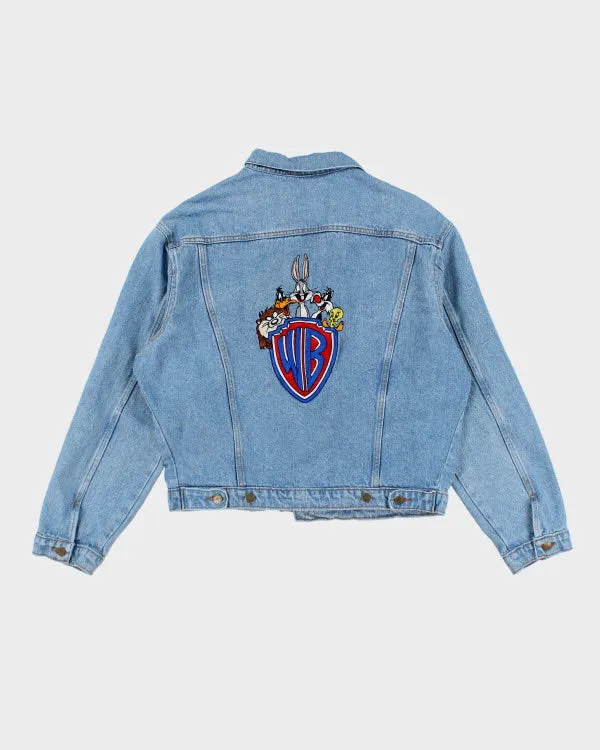 Vintage 90's ACME Looney Tunes Embroidered Denim Jacket - L sold by Rokit product image thumbnail 2