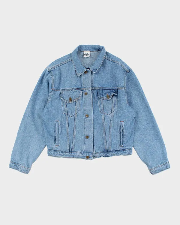 Vintage 90's ACME Looney Tunes Embroidered Denim Jacket - L sold by Rokit