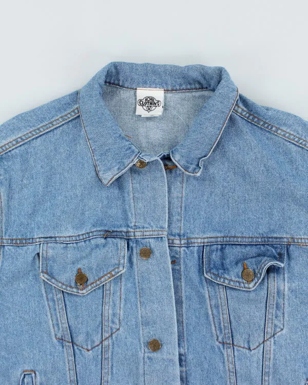 Vintage 90's ACME Looney Tunes Embroidered Denim Jacket - L sold by Rokit product image thumbnail 3