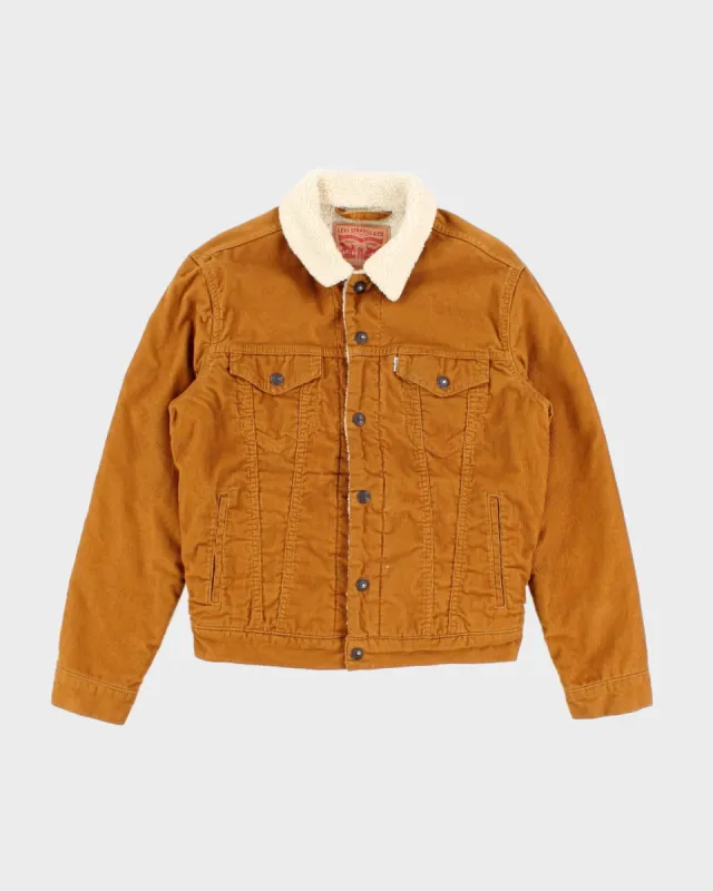 Levi's Corduroy Sherpa Jacket - S sold by Rokit