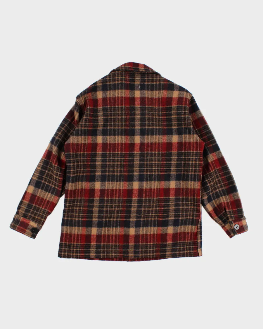 80's Vintage Men's Checked Pendleton Shirt Jacket - L sold by Rokit product image thumbnail 2