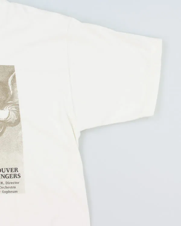 Vintage 90's Messiah Graphic T-Shirt - L sold by Rokit product image thumbnail 4