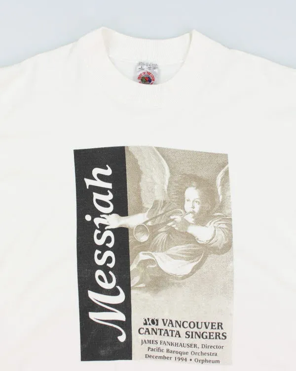 Vintage 90's Messiah Graphic T-Shirt - L sold by Rokit product image thumbnail 3