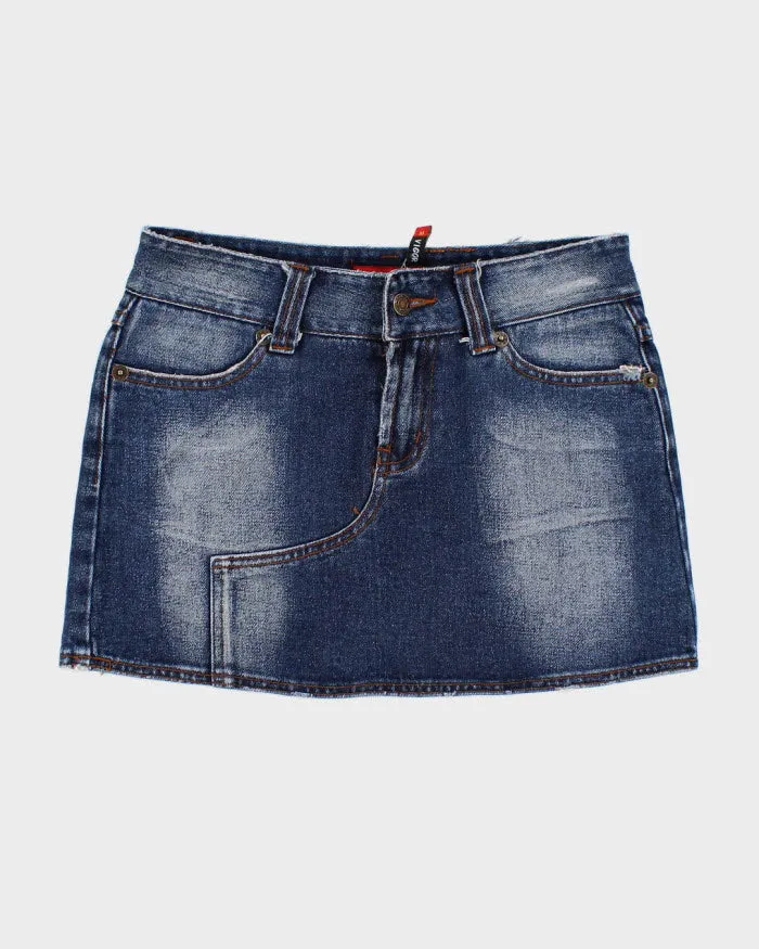 Y2K 00s Vigor Jeans Denim Miniskirt - M sold by Rokit